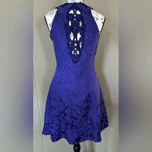 VTG 80’s Jessica McClintock Gunne Sax Swing Mini Dress Small/Medium